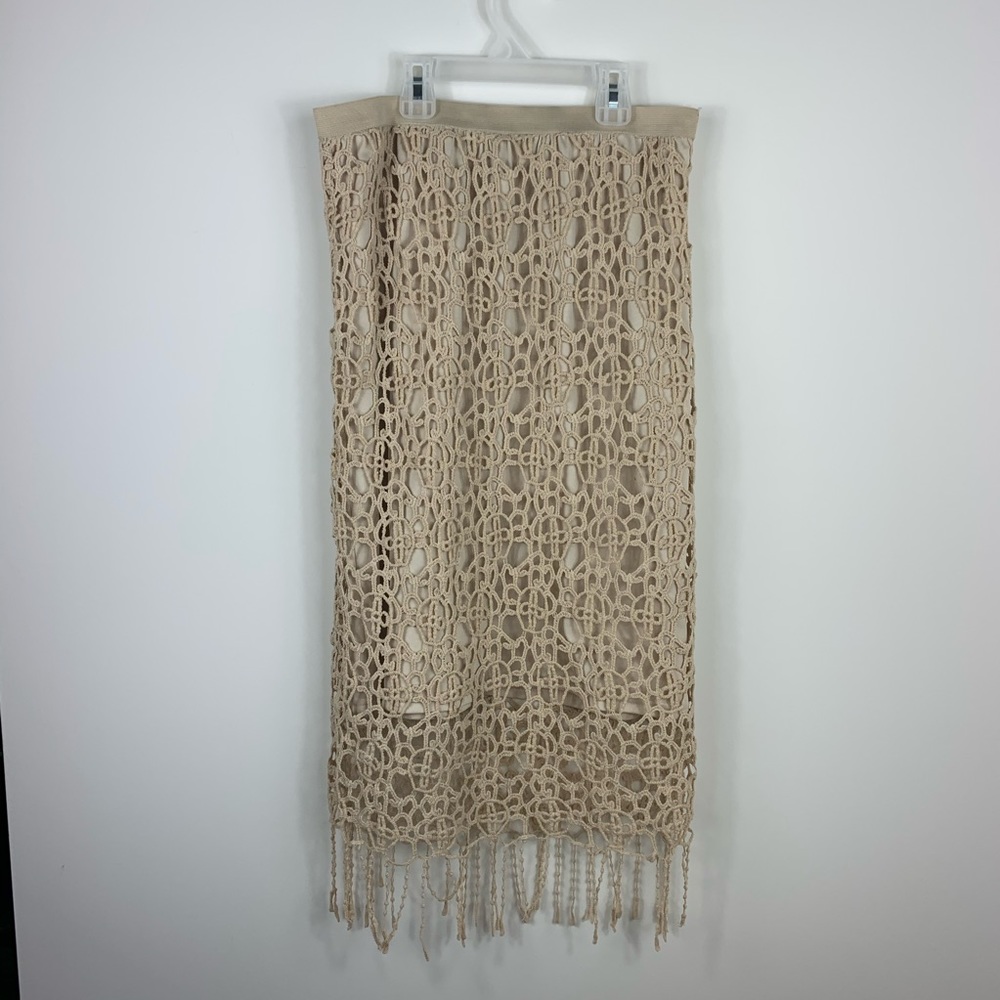 Boho crochet skirt